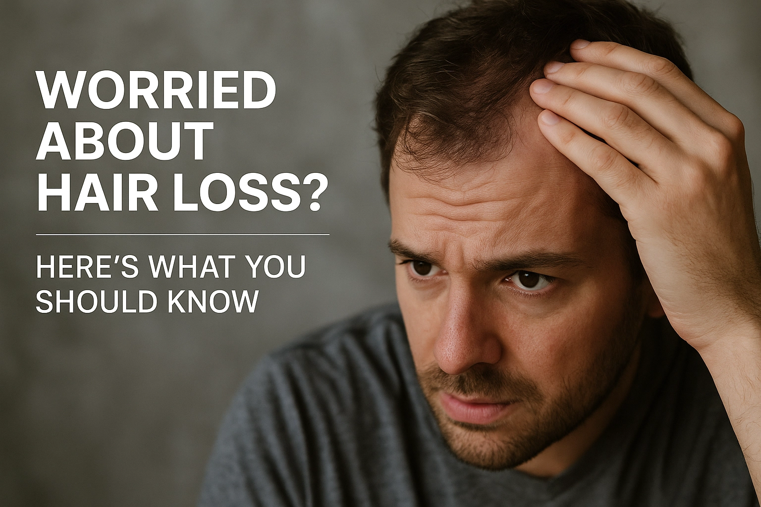 Worried About Hair Loss? Here’s What You Should Know