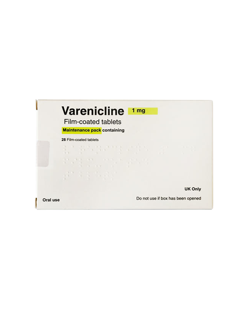 Varenicline product pack